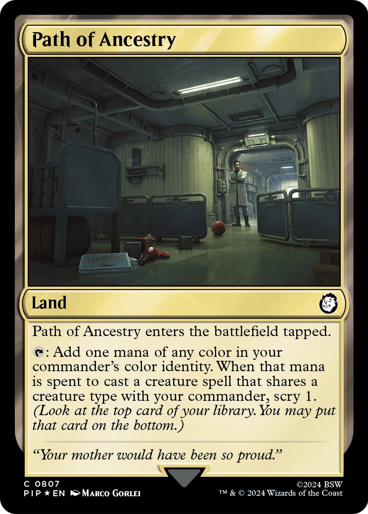 Path of Ancestry (Common · Foil) · 2024 · Fallout