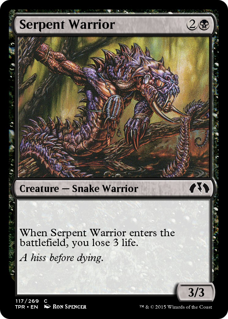 2015 Magic: The Gathering Tempest Remastered 2015 Magic: The Gathering Tempest Remastered #117 trading card