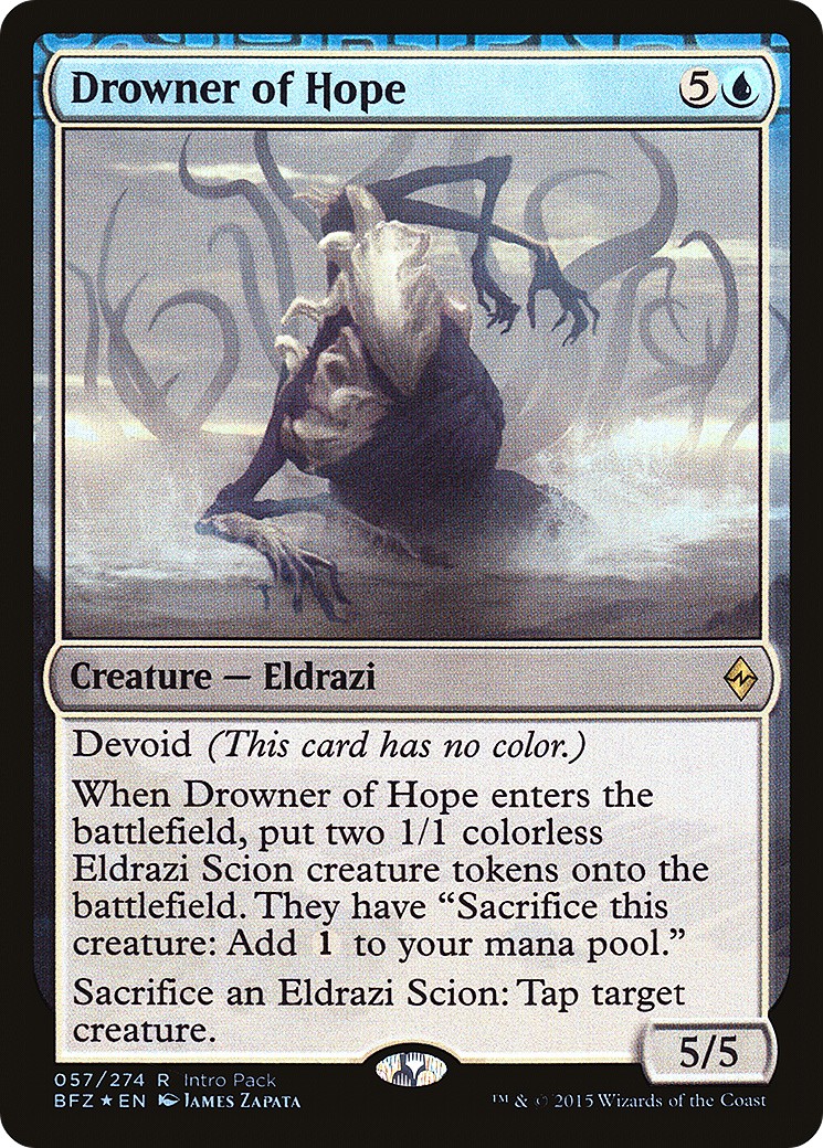 2015 Magic: The Gathering Battle for Zendikar Promos 2015 Magic: The Gathering Battle for Zendikar Promos #57 trading card