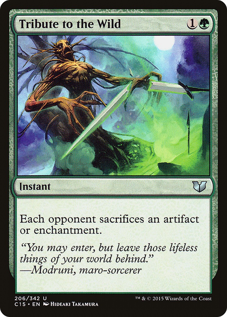 2015 Magic: The Gathering Commander 2015 Magic: The Gathering Commander #206 trading card