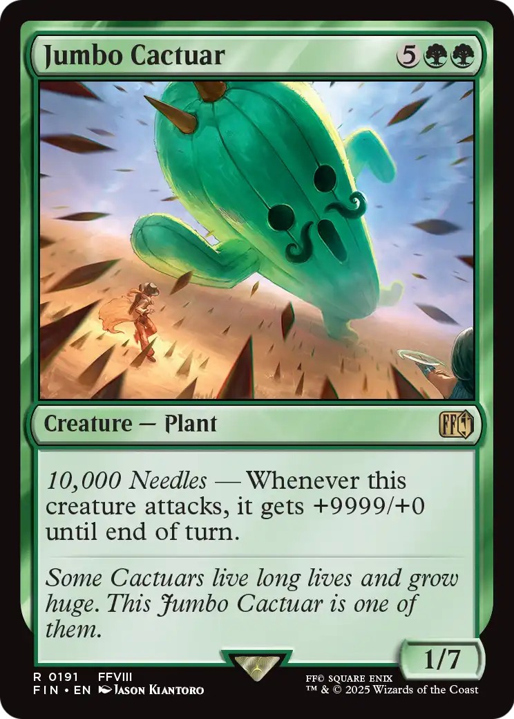 Jumbo Cactuar - Image 1