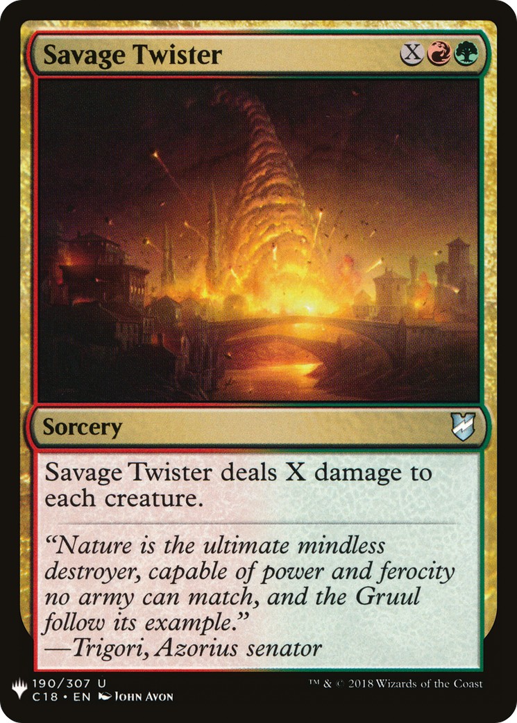 2019 Magic: The Gathering The List 2019 Magic: The Gathering The List #C18-190 trading card