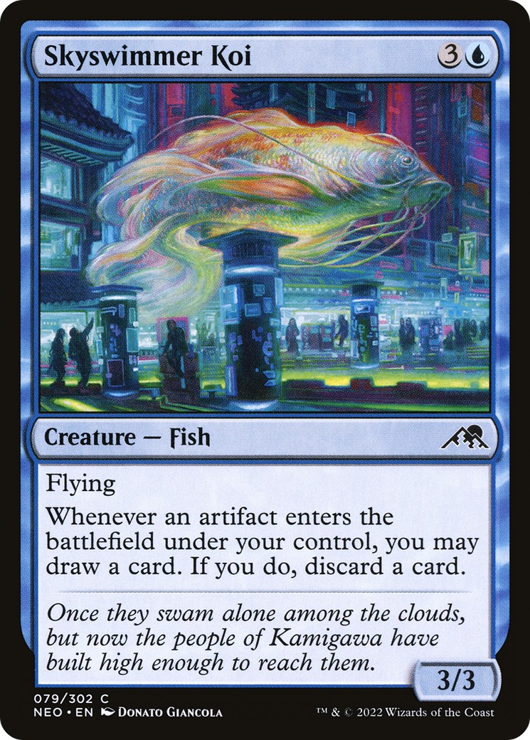 2022 Magic: The Gathering Kamigawa: Neon Dynasty 2022 Magic: The Gathering Kamigawa: Neon Dynasty #79 trading card