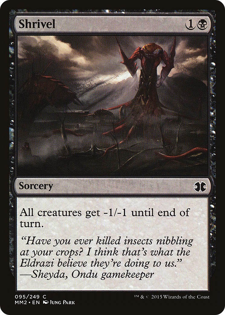 2015 Magic: The Gathering Modern Masters 2015 Magic: The Gathering Modern Masters #95 trading card