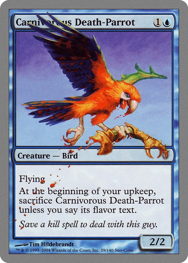 Carnivorous Death-Parrot - Image 1