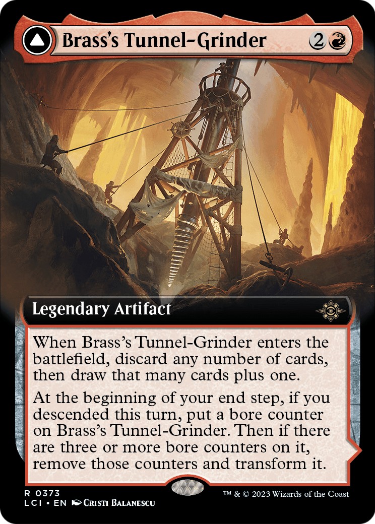 Brass's Tunnel-Grinder // Tecutlan, the Searing Rift - Image 1