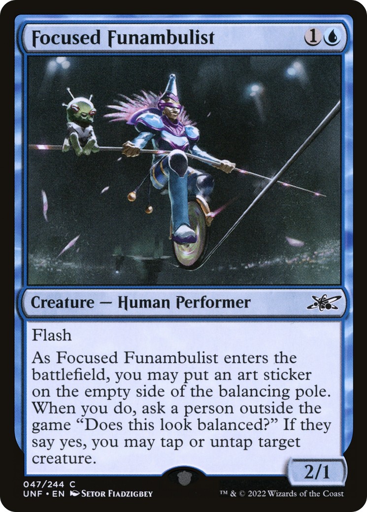 Focused Funambulist - Image 1