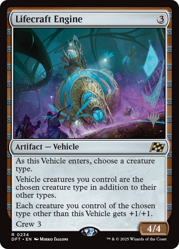 2025 Magic: The Gathering Aetherdrift Promos 2025 Magic: The Gathering Aetherdrift Promos #234p trading card
