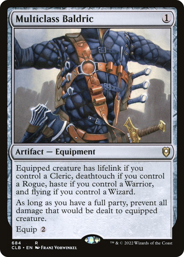 Multiclass Baldric - Image 1