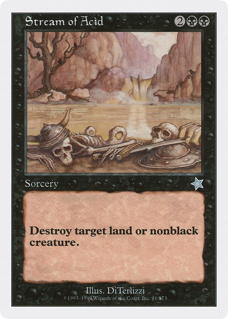 1999 Magic: The Gathering Starter 1999 Magic: The Gathering Starter #91 trading card