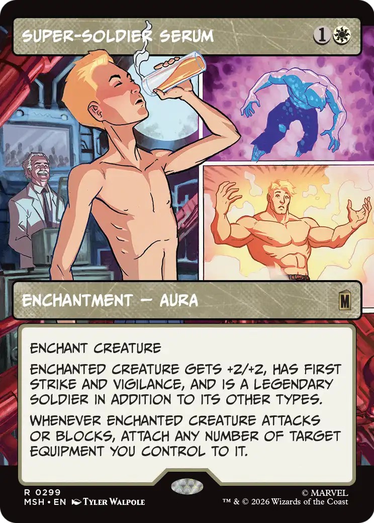 2026 Magic: The Gathering Marvel Super Heroes 2026 Magic: The Gathering Marvel Super Heroes #299 trading card