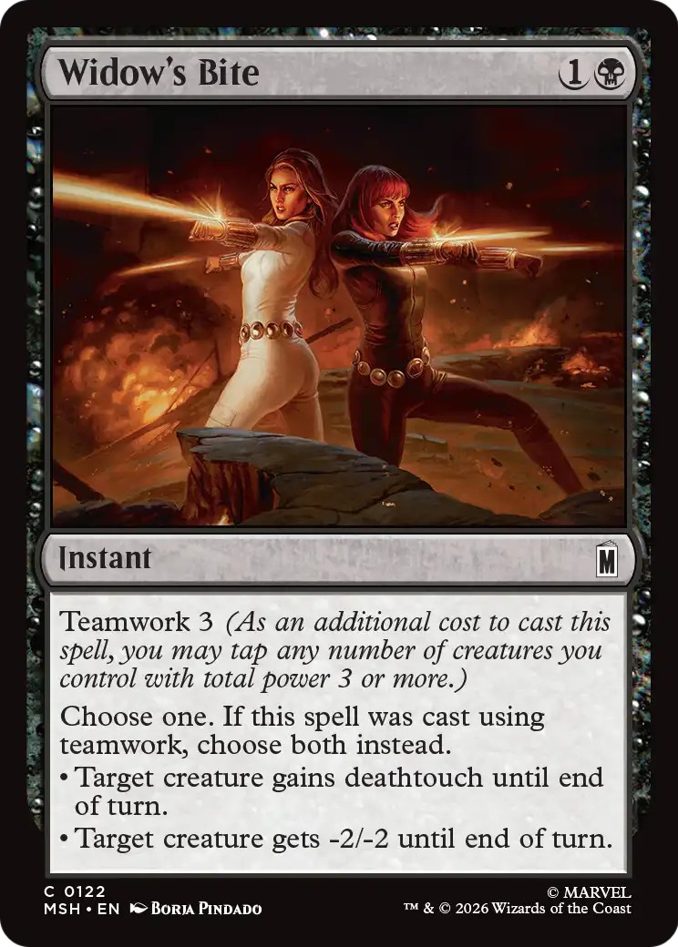 2026 Magic: The Gathering Marvel Super Heroes 2026 Magic: The Gathering Marvel Super Heroes #122 trading card