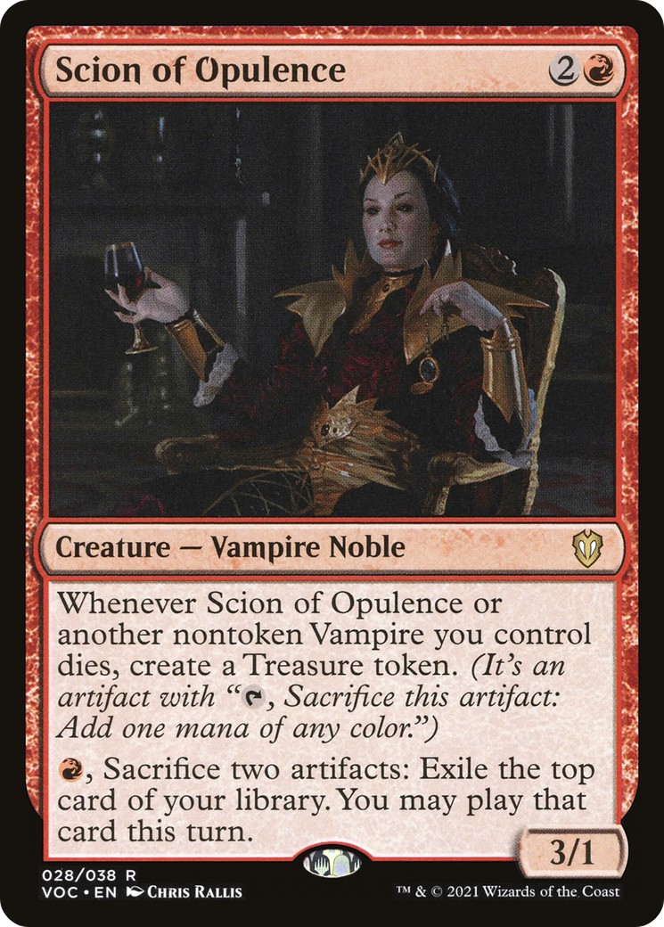 2021 Magic: The Gathering Crimson Vow 2021 Magic: The Gathering Crimson Vow #28 trading card