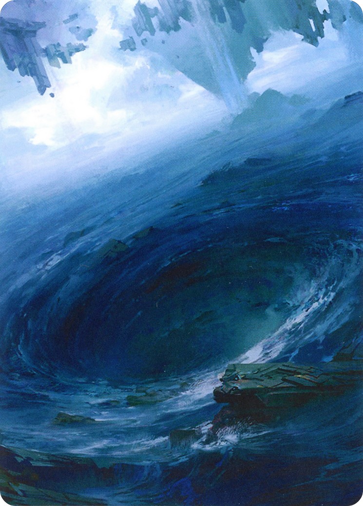 2020 Magic: The Gathering Zendikar Rising Art Series Island // Island #12 trading card