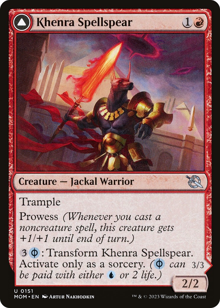 Khenra Spellspear // Gitaxian Spellstalker - Image 1