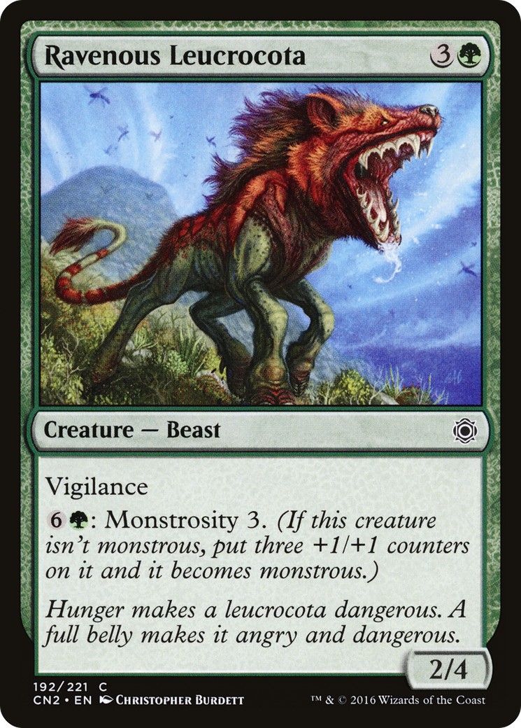 Ravenous Leucrocota - Image 1