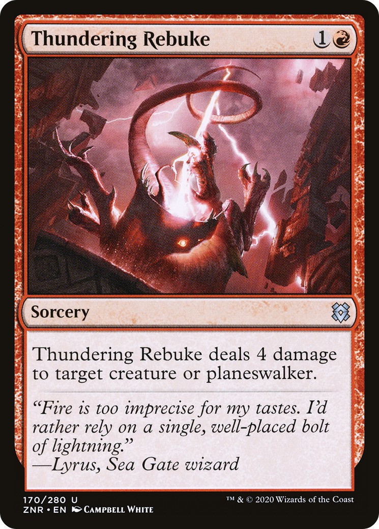 Thundering Rebuke - Image 1