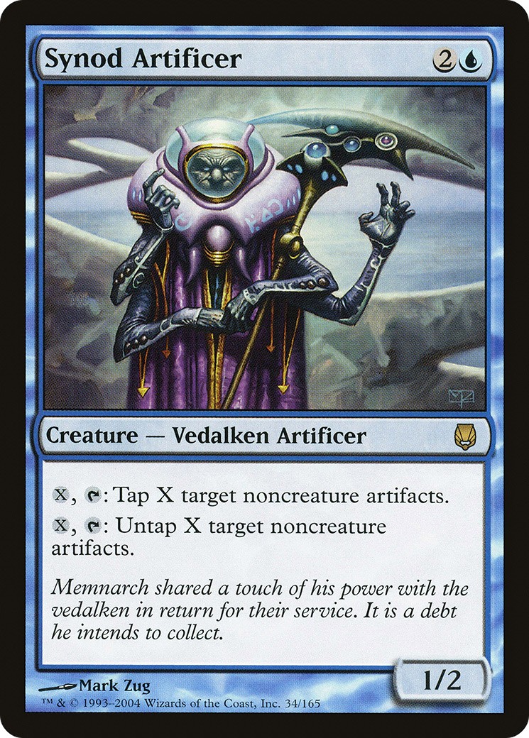 2004 Magic: The Gathering Darksteel 2004 Magic: The Gathering Darksteel #34 trading card