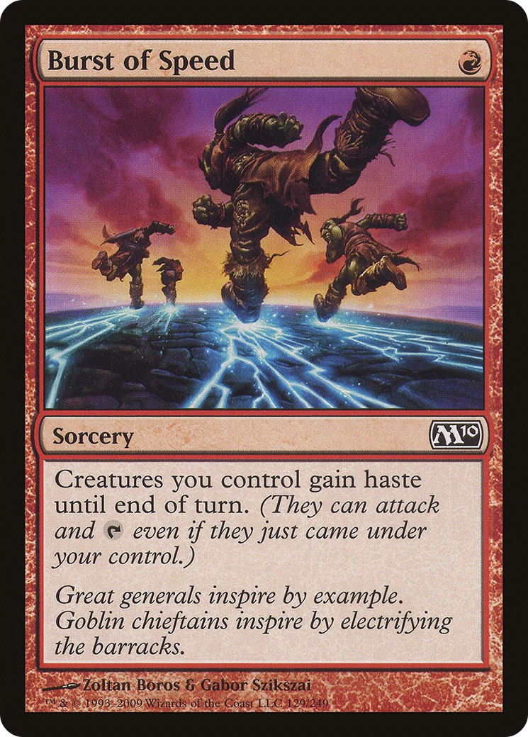 Burst of Speed - Image 1