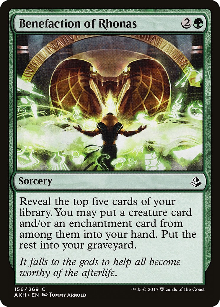2017 Magic: The Gathering Amonkhet 2017 Magic: The Gathering Amonkhet #156 trading card