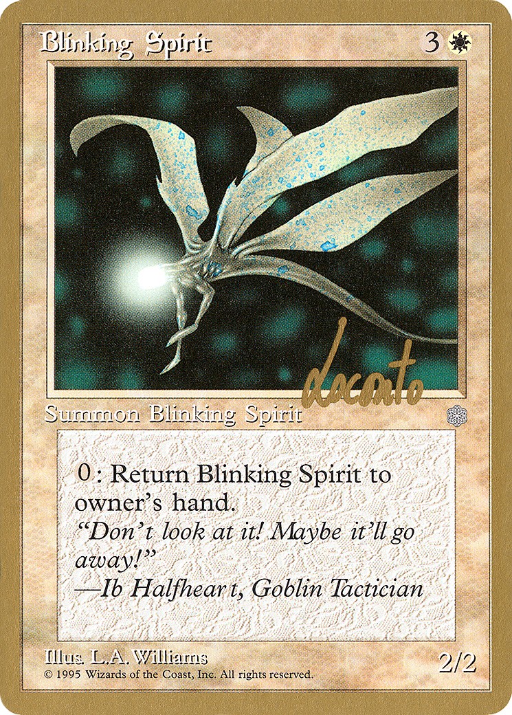 1996 Magic: The Gathering Pro Tour Collector Set 1996 Magic: The Gathering Pro Tour Collector Set #ml8 trading card