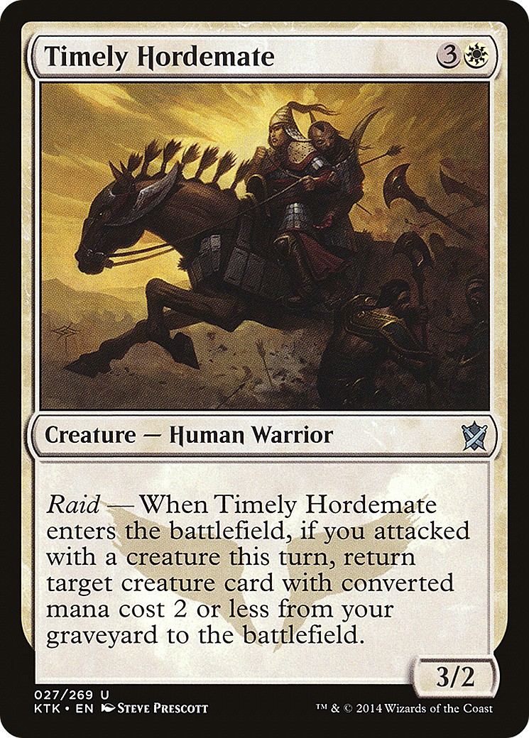 Timely Hordemate - Image 1