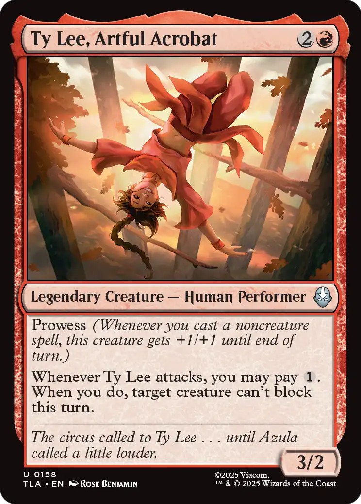 Ty Lee, Artful Acrobat - Image 1