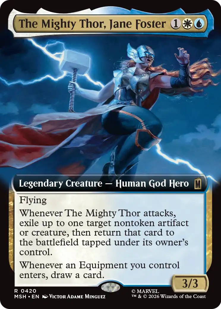 2026 Magic: The Gathering Marvel Super Heroes 2026 Magic: The Gathering Marvel Super Heroes #420 trading card
