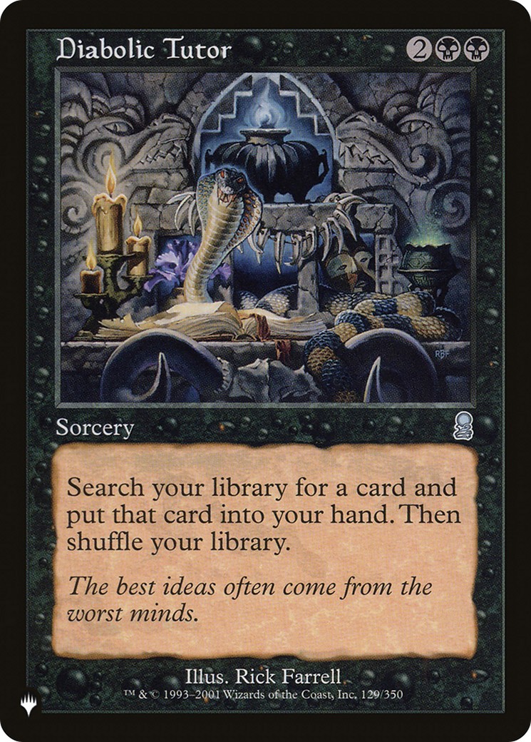 Diabolic Tutor - Image 1