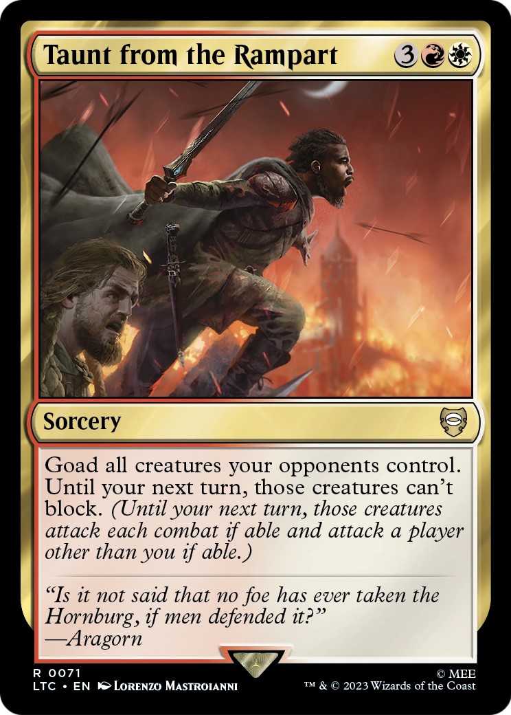 2023 Magic: The Gathering Tales of Middle-earth 2023 Magic: The Gathering Tales of Middle-earth #71 trading card