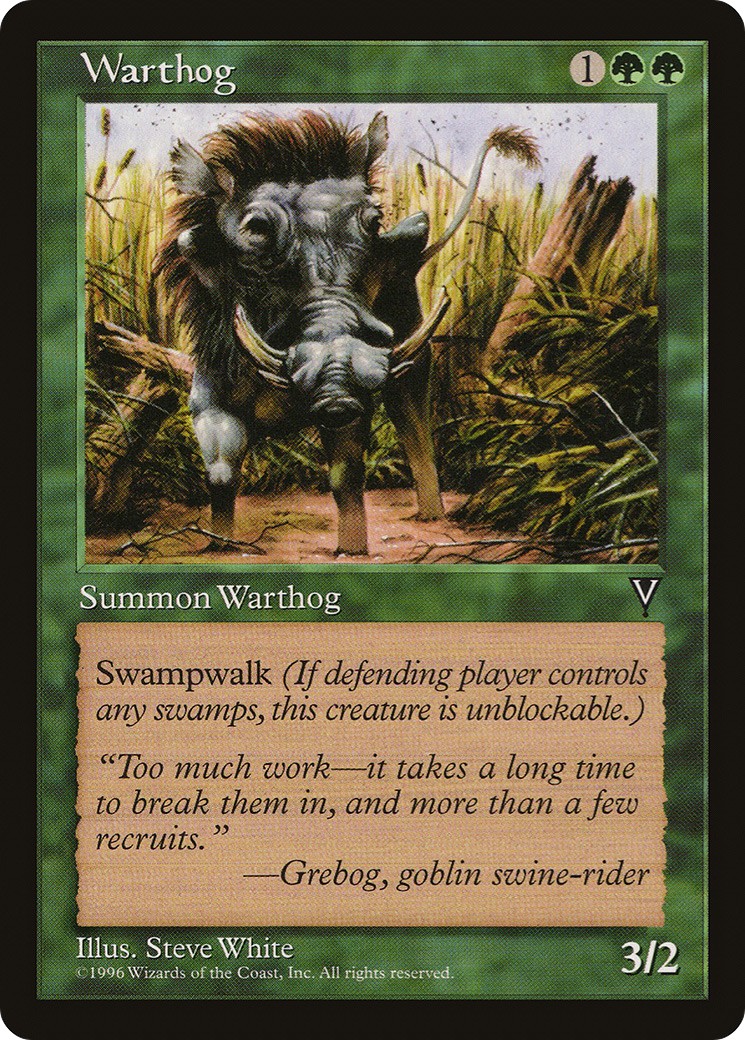 1997 Magic: The Gathering Visions 1997 Magic: The Gathering Visions #124 trading card