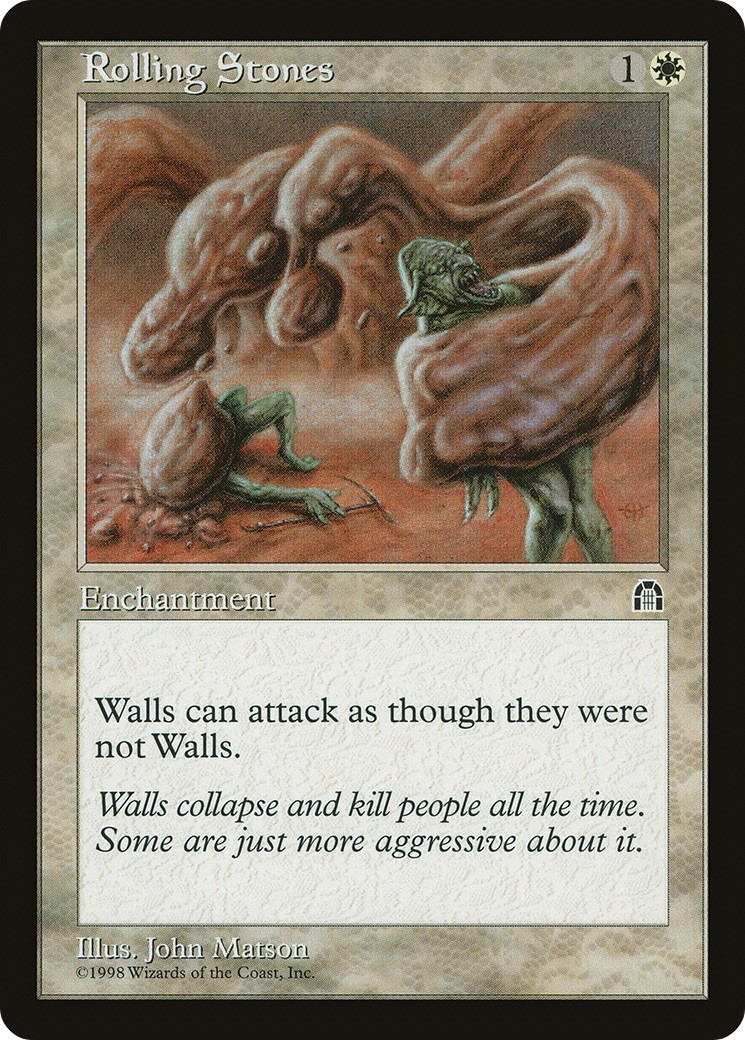 1998 Magic: The Gathering Stronghold 1998 Magic: The Gathering Stronghold #11 trading card