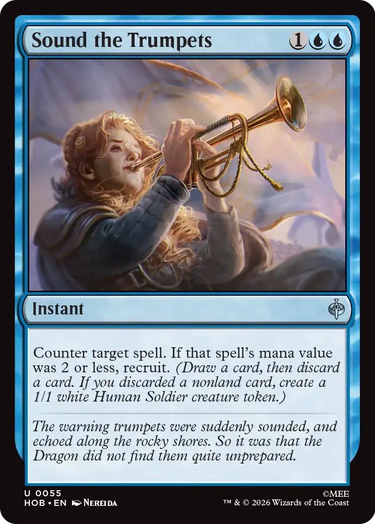 2026 Magic: The Gathering The Hobbit 2026 Magic: The Gathering The Hobbit #55 trading card