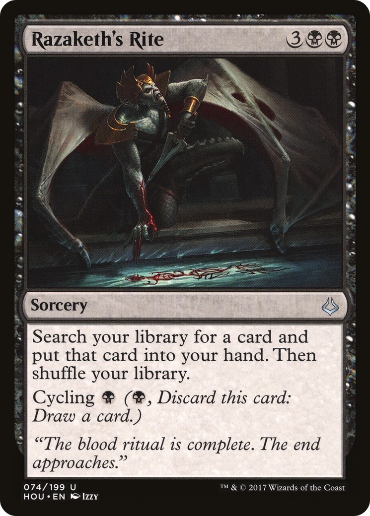 2017 Magic: The Gathering Hour of Devastation 2017 Magic: The Gathering Hour of Devastation #74 trading card