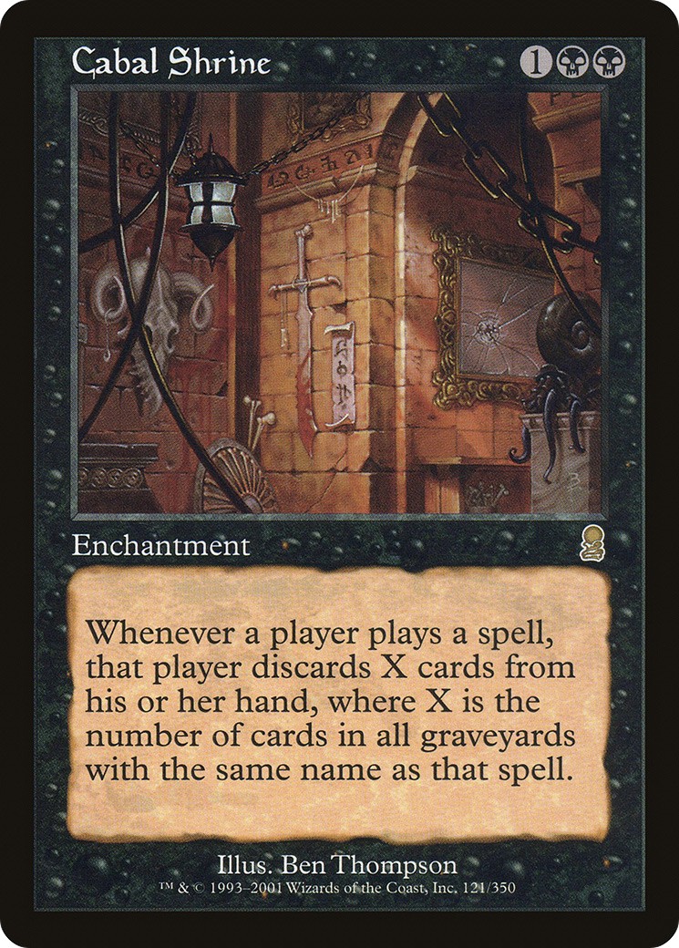 2001 Magic: The Gathering Odyssey 2001 Magic: The Gathering Odyssey #121 trading card