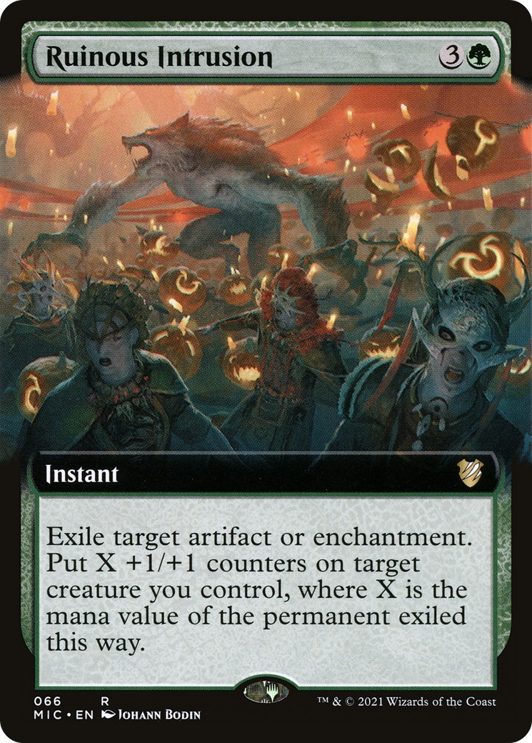 2021 Magic: The Gathering Midnight Hunt 2021 Magic: The Gathering Midnight Hunt #66 trading card