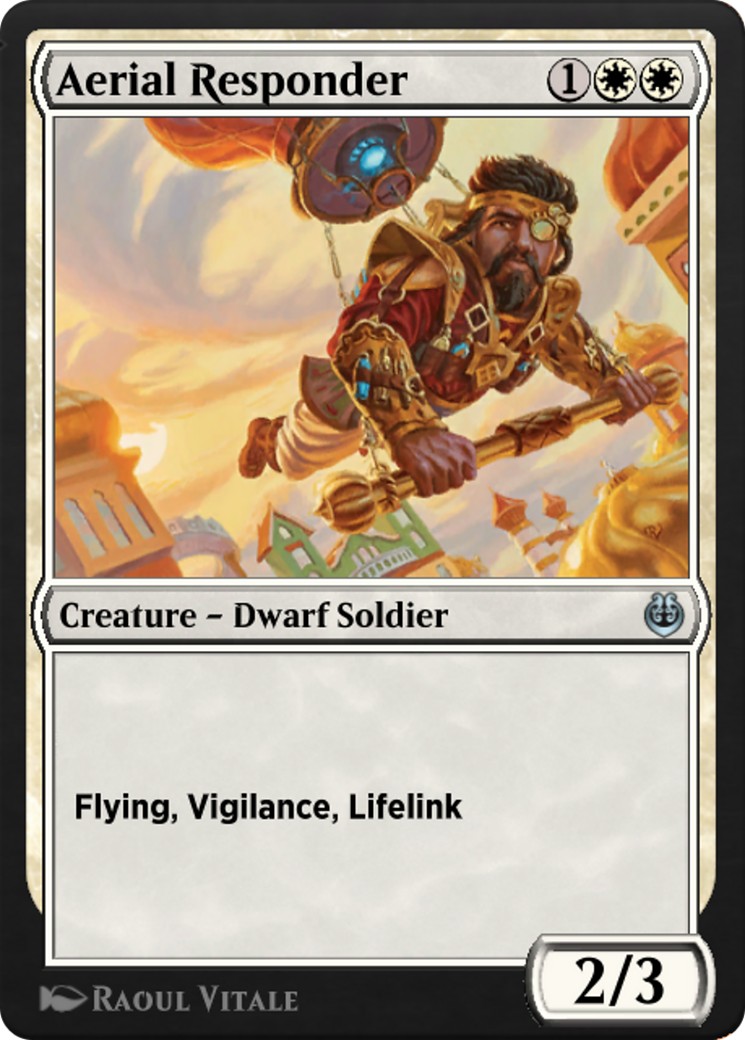 2020 Magic: The Gathering Kaladesh Remastered Aerial Responder #1 trading card