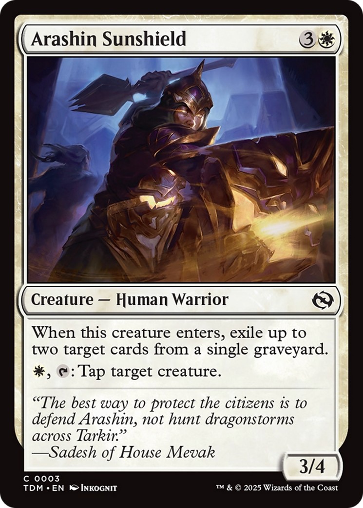 2025 Magic: The Gathering Tarkir: Dragonstorm 2025 Magic: The Gathering Tarkir: Dragonstorm #3 trading card