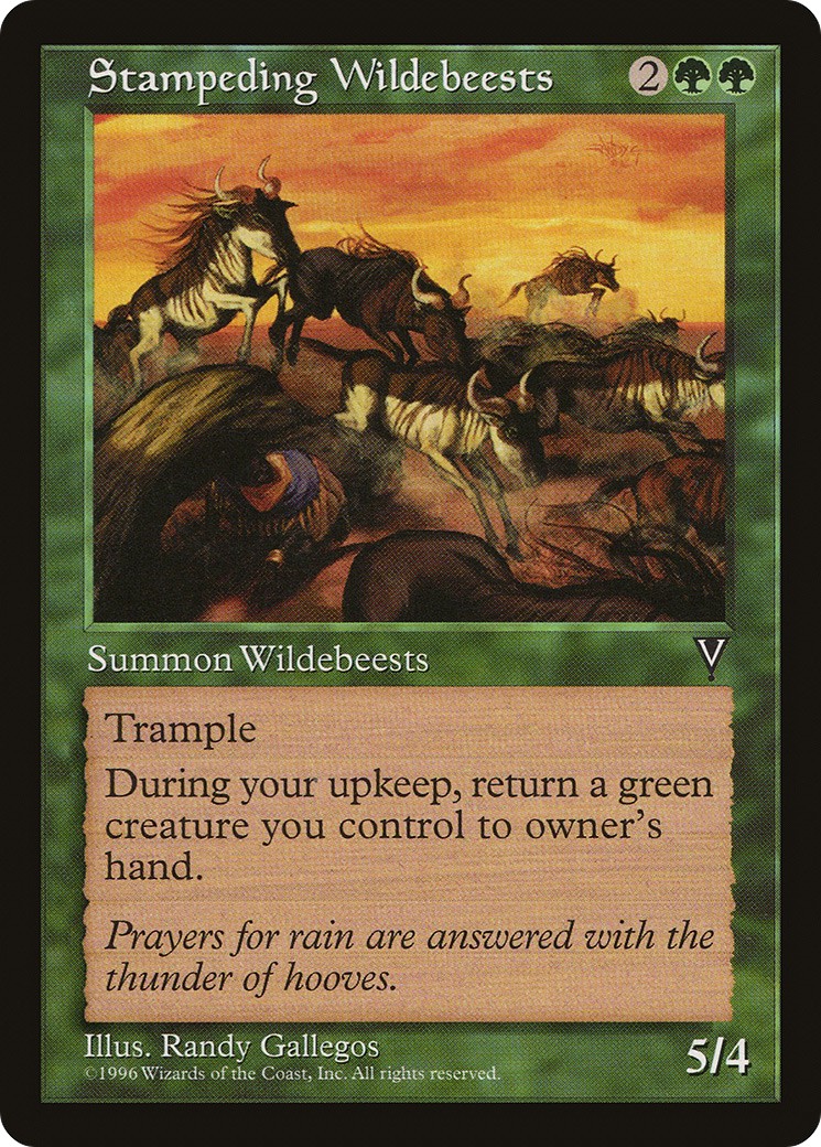 Stampeding Wildebeests - Image 1