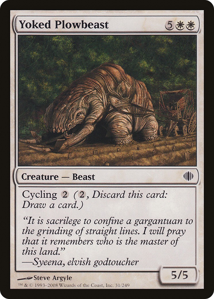 Yoked Plowbeast - Image 1