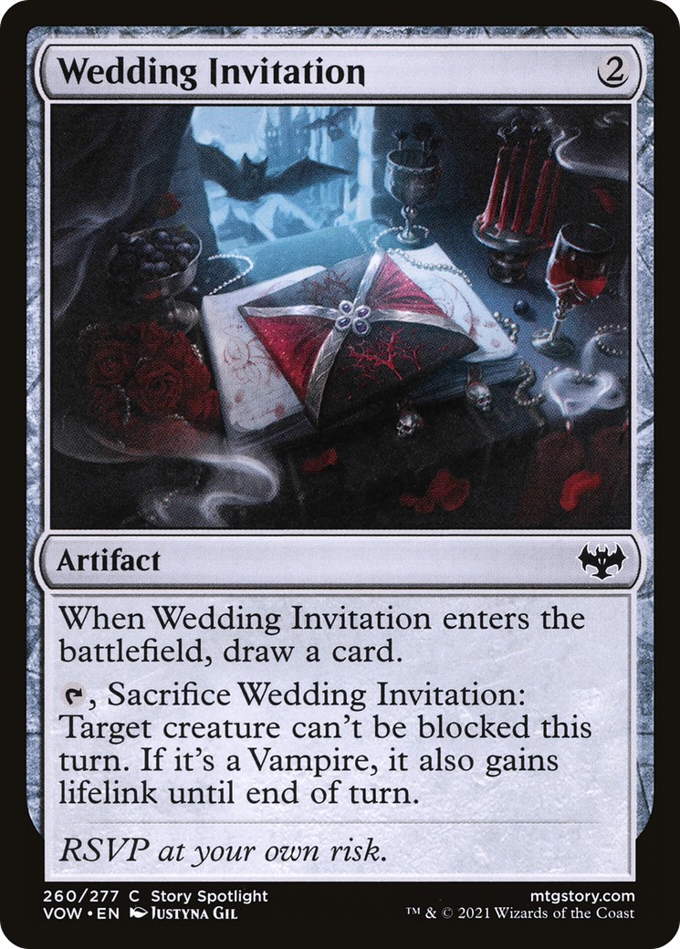 2021 Magic: The Gathering Innistrad: Crimson Vow 2021 Magic: The Gathering Innistrad: Crimson Vow #260 trading card