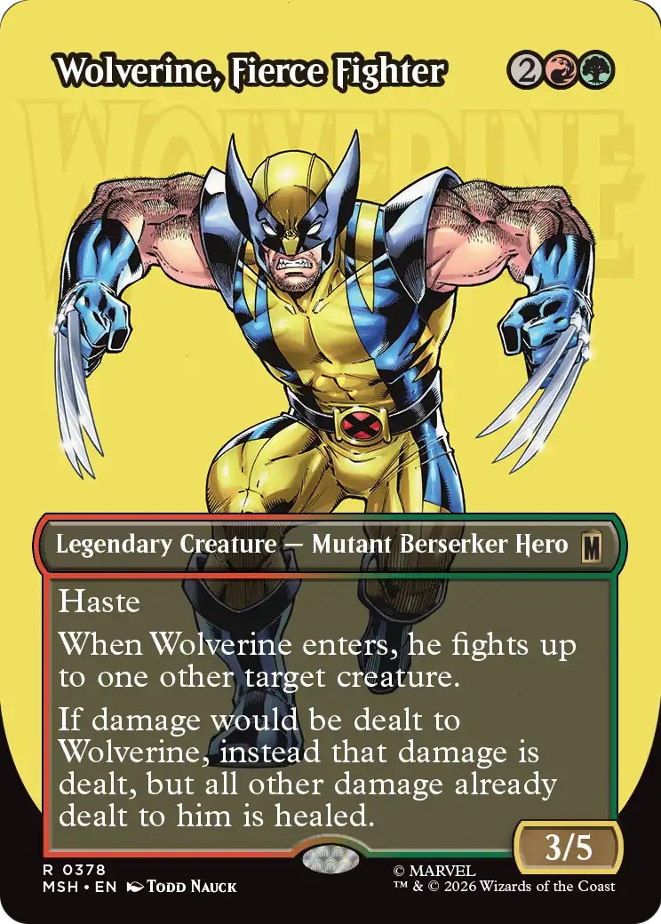 Wolverine, Fierce Fighter - Image 1