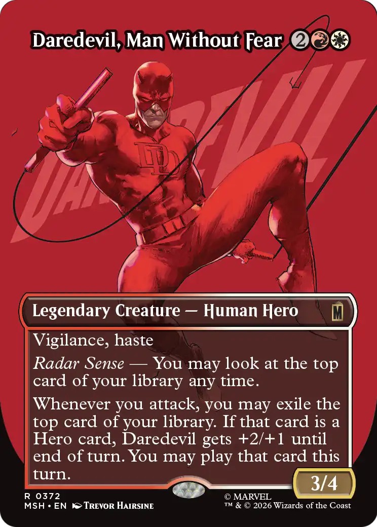 2026 Magic: The Gathering Marvel Super Heroes 2026 Magic: The Gathering Marvel Super Heroes #372 trading card