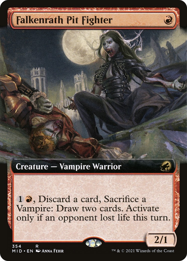2021 Magic: The Gathering Innistrad: Midnight Hunt 2021 Magic: The Gathering Innistrad: Midnight Hunt #354 trading card