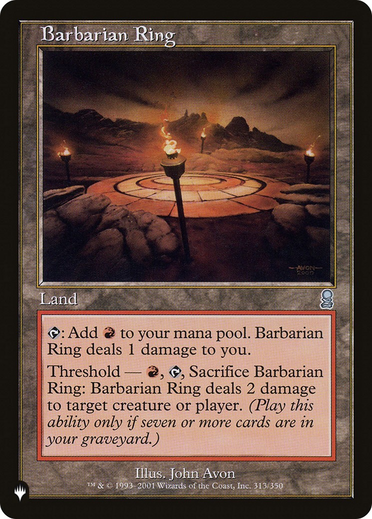 2022 Magic: The Gathering The List 2022 Magic: The Gathering The List #ODY-313 trading card