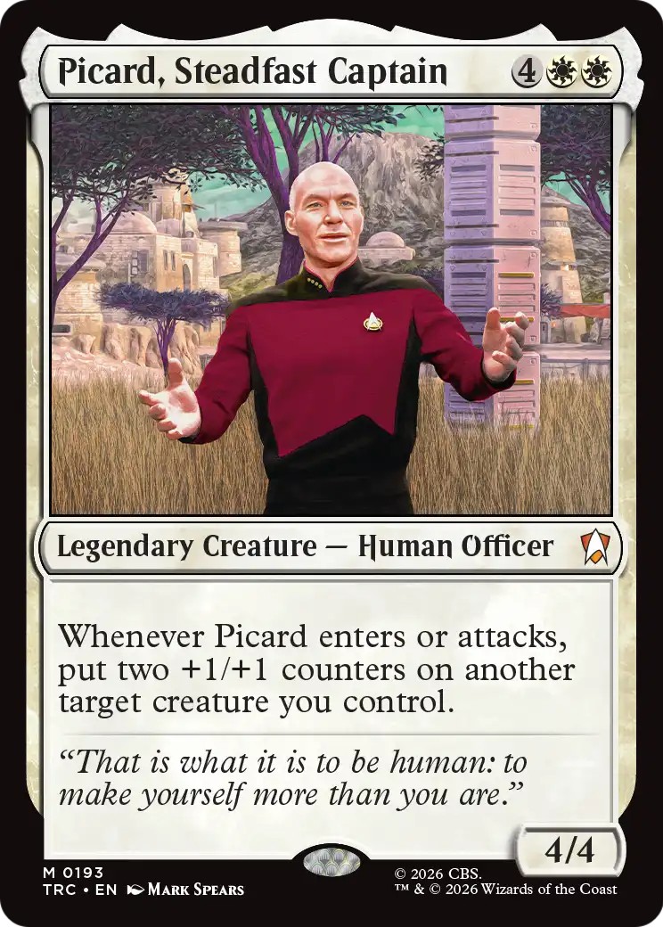 2026 Magic: The Gathering Star Trek 2026 Magic: The Gathering Star Trek #193 trading card