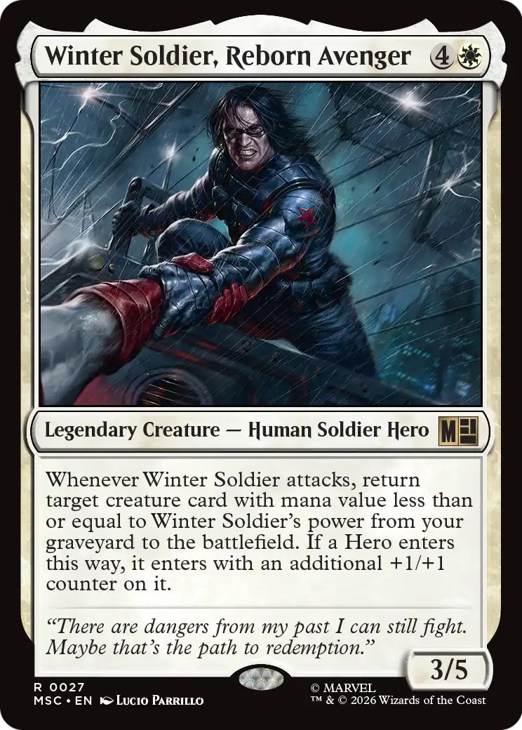 2026 Magic: The Gathering Marvel Super Heroes 2026 Magic: The Gathering Marvel Super Heroes #27 trading card