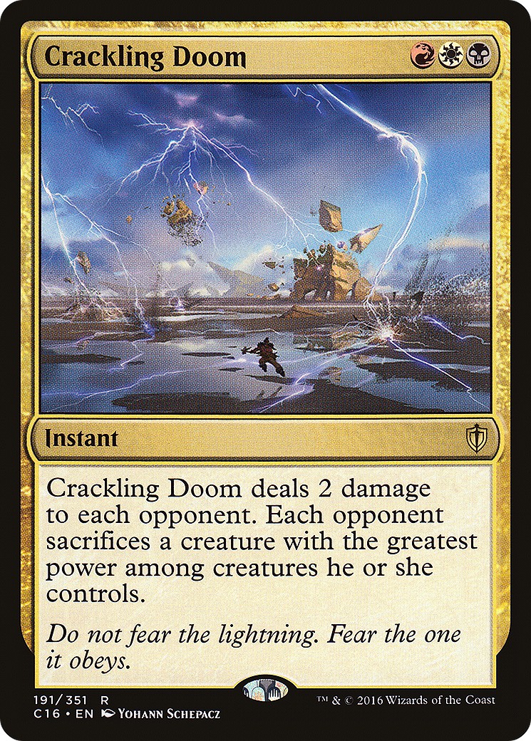 2016 Magic: The Gathering Commander 2016 Magic: The Gathering Commander #191 trading card