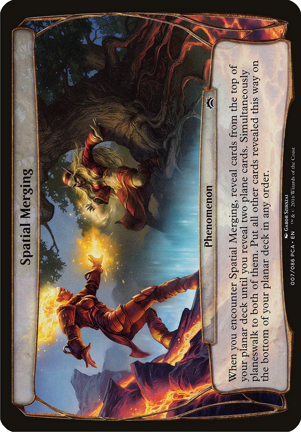 2016 Magic: The Gathering Planechase Anthology Planes 2016 Magic: The Gathering Planechase Anthology Planes #7 trading card
