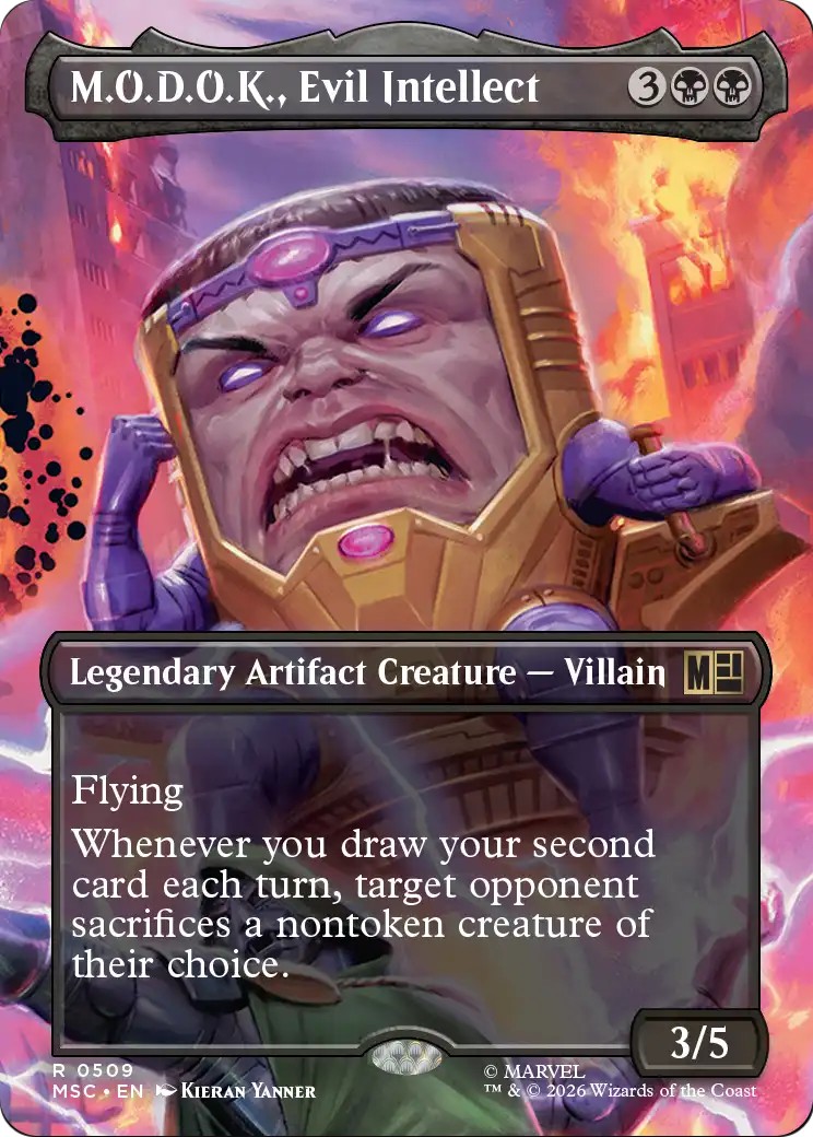 2026 Magic: The Gathering Marvel Super Heroes 2026 Magic: The Gathering Marvel Super Heroes #509 trading card